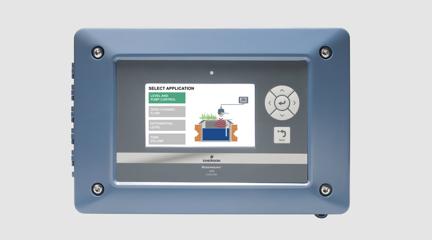 Emerson’s New Level and Flow Controller Reduces Complexity in Water and Wastewater Applications
